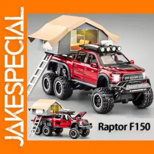 1:24 Raptor F150 Alloy Diecast Model Car