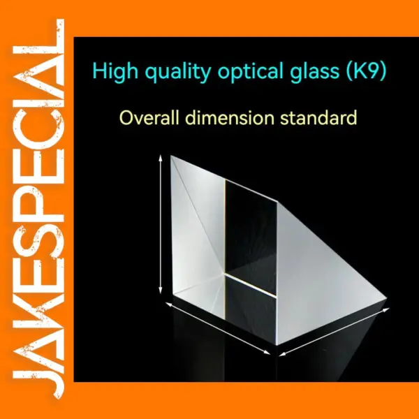 K9 Optical Glass Right Angle Prism 10mm