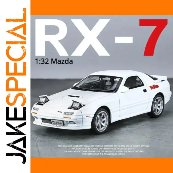 1:32 Mazda RX-7 FC Diecast Model Car