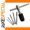 T-Shaped Tap Wrench Set with M3-M8 Taps