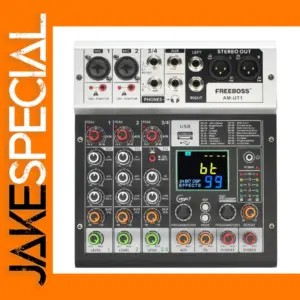 FREEBOSS 4 Channel Bluetooth Audio Mixer