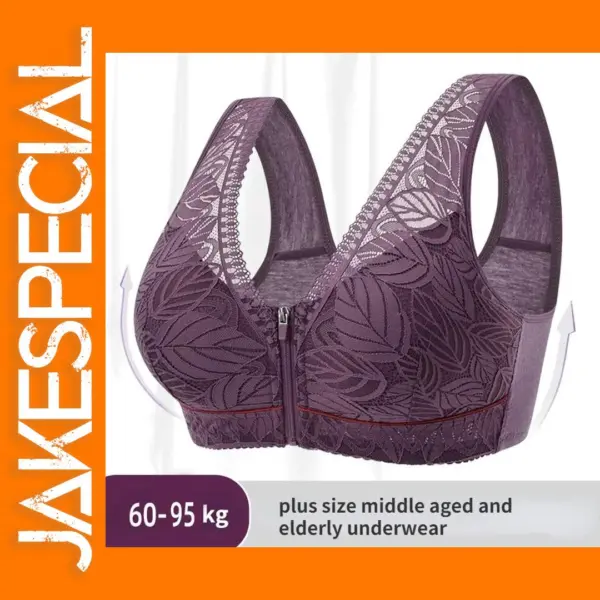 Plus Size Lace Seamless Bra CG10 for Women