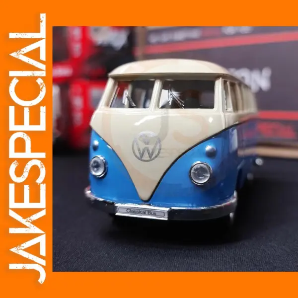 FR Stock — Welly 1:36 Diecast Volkswagen T1 Bus Model