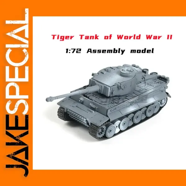 1/72 Scale German Tiger Tank Model Kit