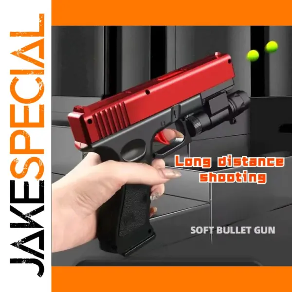Manual G17 Foam Bullet Toy Gun