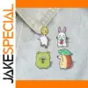 Animal Enamel Brooches for Kids and Friends