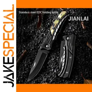 Multifunctional Stainless Steel Folding Keychain Knife