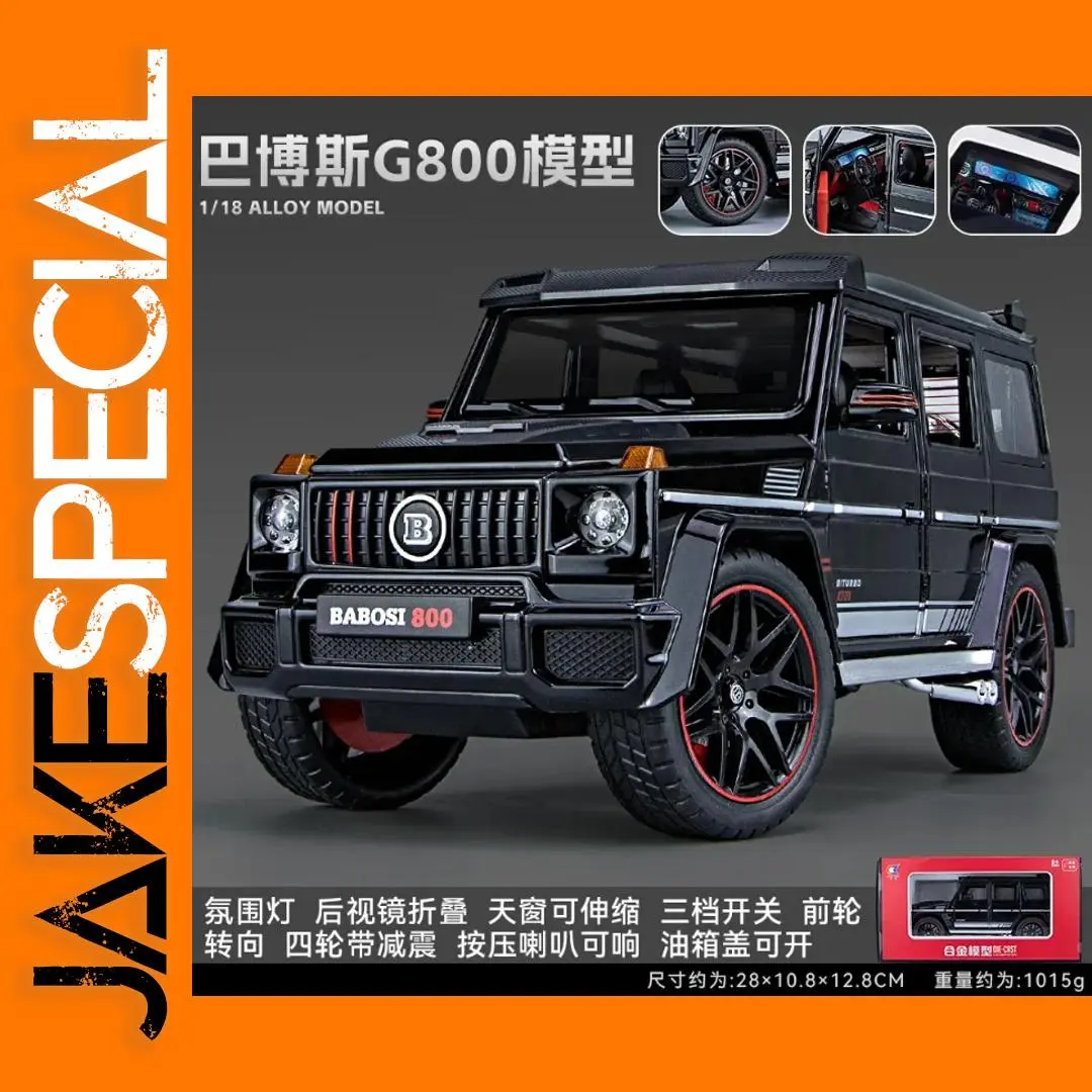 1:18 Mercedes Benz BRABUS G800 Diecast Model 1 1:18 Mercedes Benz BRABUS G800 Diecast Model
