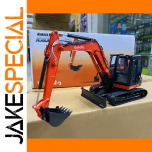 1:24 Diecast Alloy KX080-4a2 Excavator Model