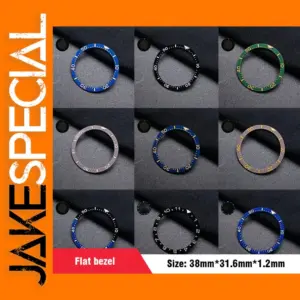 38mm Ceramic Watch Bezel Insert for Dwayne Campbell Model