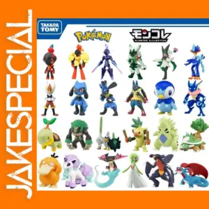 TAKARA TOMY Pokemon Figures Set for Kids