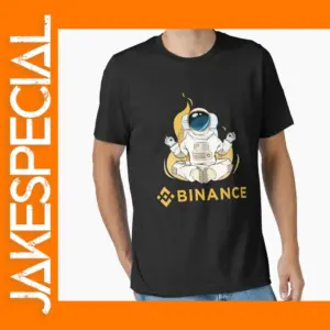 Binance Coin BNB Digital Print T-Shirt