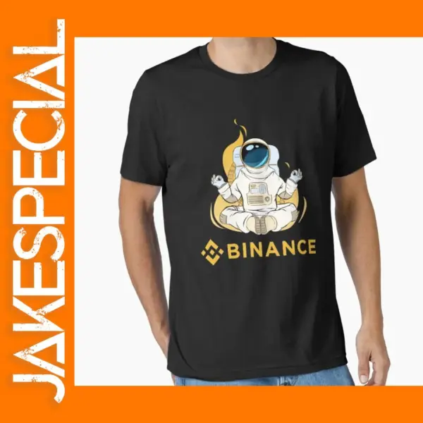Binance Coin BNB Digital Print T-Shirt