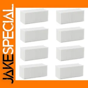 8pcs 1:87 HO Scale Blank Shipping Containers