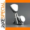 Locking Chrome Guitar Tuning Pegs for Buckethead Style