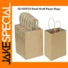 50/100PCS Small Kraft Paper Gift Bags
