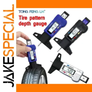 Digital Tire Tread Depth Gauge Tool