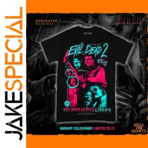 Evil Dead 2 Nerves Short Sleeve T-Shirt