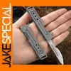 Titanium Alloy Folding Knife with 10 Blades