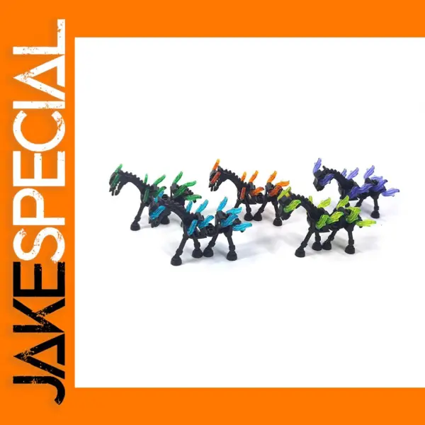 Halloween Skeleton Horse Building Blocks Set