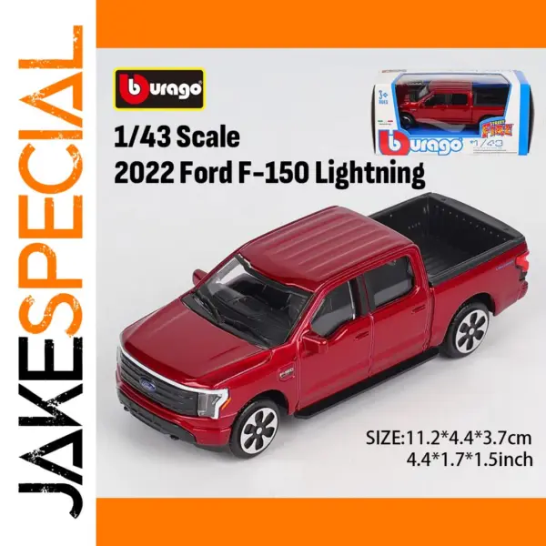 Bburago 1:43 Scale Ford F-150 Lightning Model