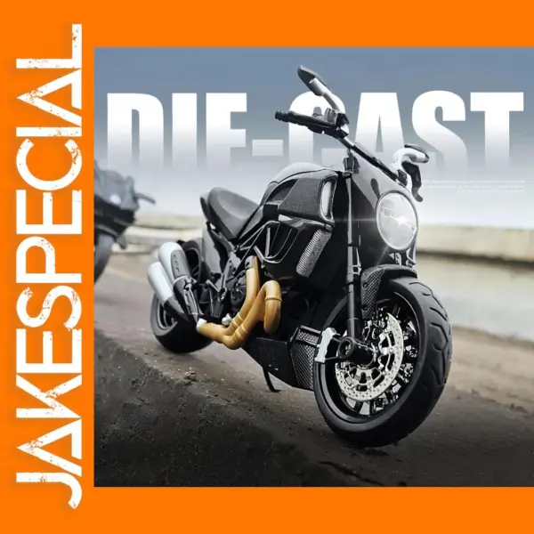 1:12 Ducati Diavel Carbon Red Model Motorcycle