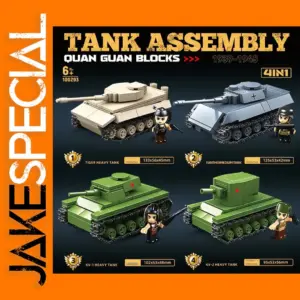 World War II Tank Building Block Set