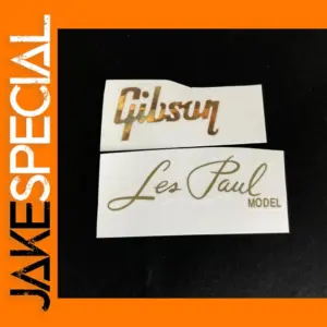 Gold Waterslide Decal Sticker for Guitar