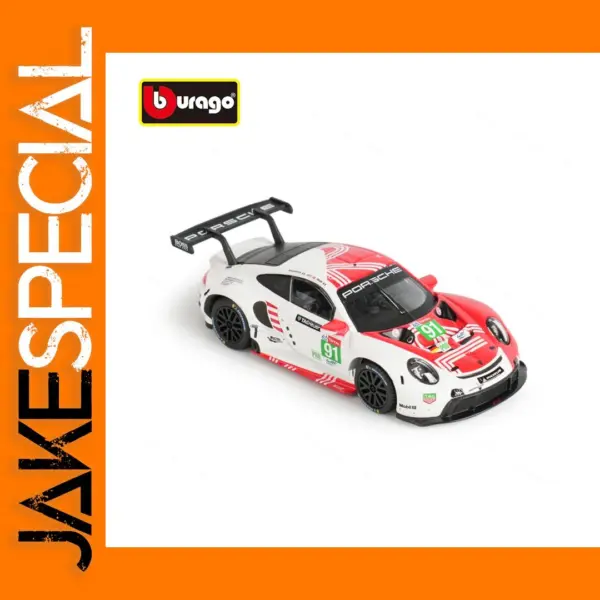 Bburago 1:43 Porsche 911 RSR LM Model Car