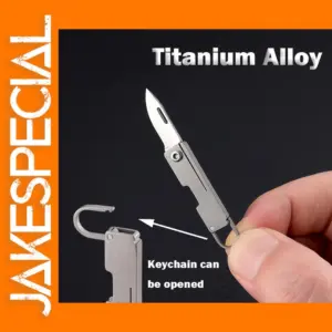 Mini TC4 Titanium Alloy Folding Pocket Knife