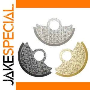 Wave Pattern Metal Patch for NH35 4R35 Watches