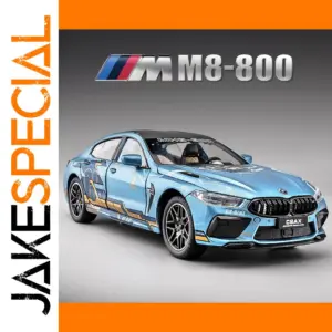 1:24 BMW M8 Supercar Alloy Model Car