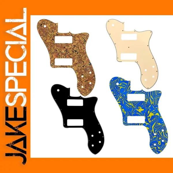 Fei Man Custom Tele Deluxe Pickguard with P90