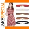 Women's Slim Stretchy Elastic Dress Belt