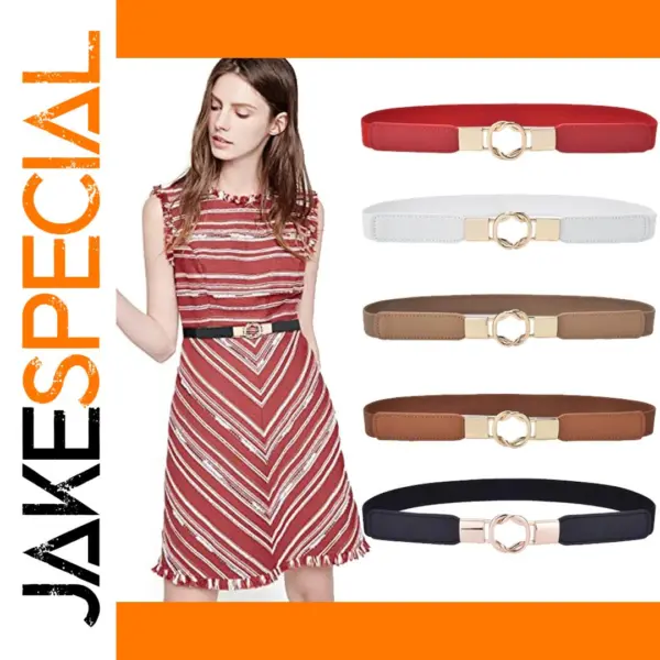 Women's Slim Stretchy Elastic Dress Belt