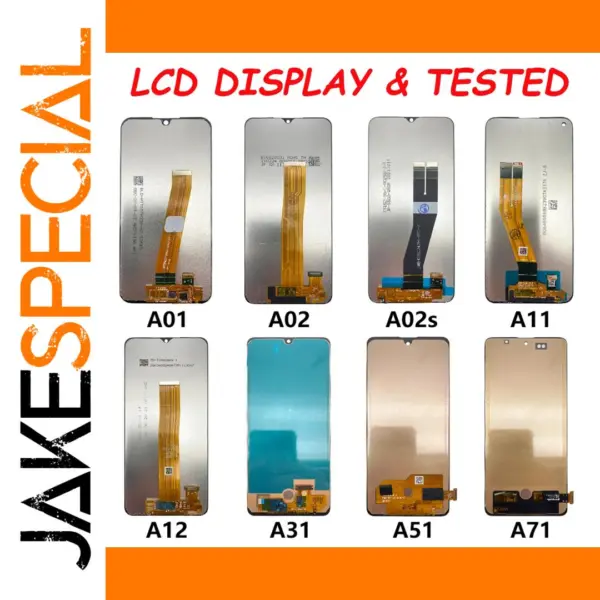 Samsung A02 A21S A01 A03 Core LCD & Digitizer Assembly