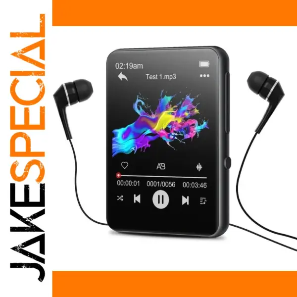 32GB Bluetooth MP3 Player with Touchscreen