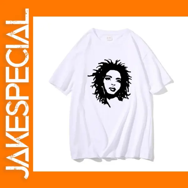 Lauryn Hill Graphic Cotton T-Shirt for All