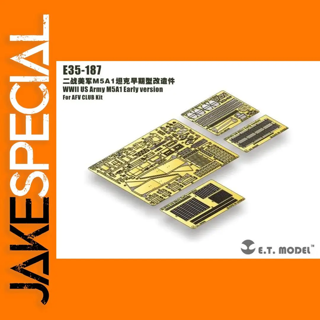 ET Model 1/35 E35-187 M5A1 Tank Accessory 1 ET Model 1/35 E35-187 M5A1 Tank Accessory