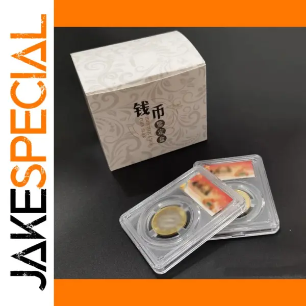 4-Piece Coin Collection Cases Set