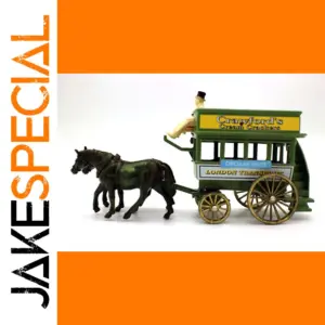 Vintage Horse Drawn Bus Diecast Model DG004020