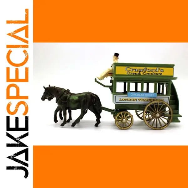 Vintage Horse Drawn Bus Diecast Model DG004020