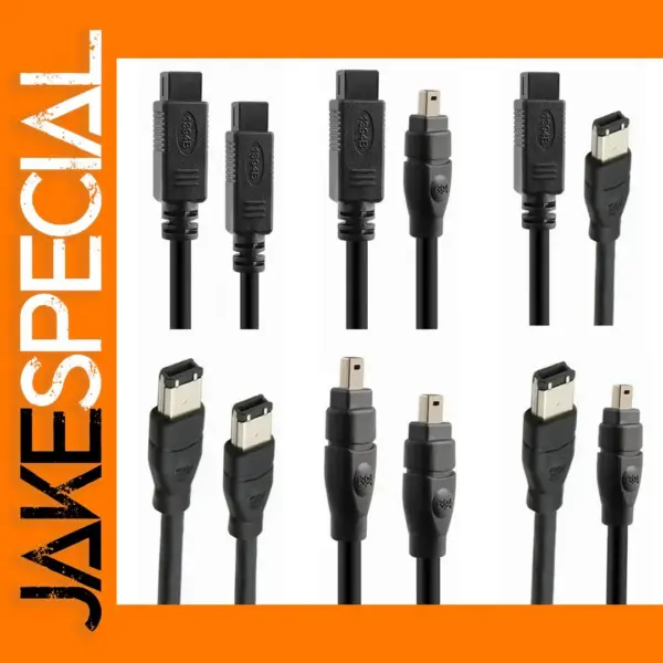 FireWire 800 IEEE 1394B Adapter Cable Options