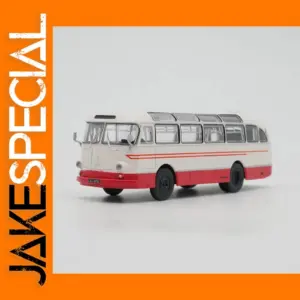 1:72 Scale LAZ 695E Soviet Bus Model Diecast