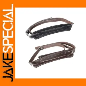 Leather Padded Guitar Strap Adjustable 130-152cm