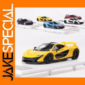 Limited Edition 1:64 Resin Car Model P1 Yellow