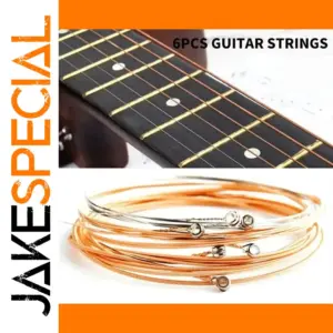 Copper Guitar Strings Set for Acoustic Folk Guitars