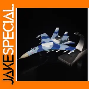 1:100 Scale Su-27 Diecast Model Aircraft