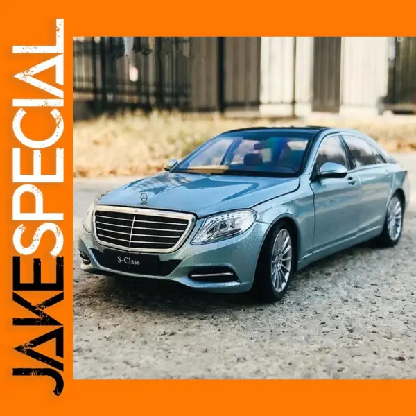 1:24 Mercedes Benz S-Class Diecast Car Model