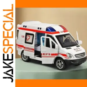 1:32 GLE63S Ambulance Diecast Car Model with Sound